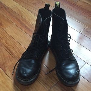 Scuffed Up Dr. Martens